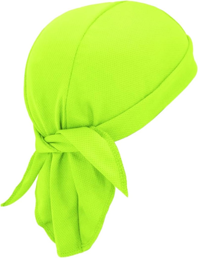 SRLLBBY Sweat Wicking Do Rags Skull Caps, Cooling Hip Hop Hat, Beanie Durag Motorcycle Head Wrap Doo Rag Liner for Men Women - Image 1